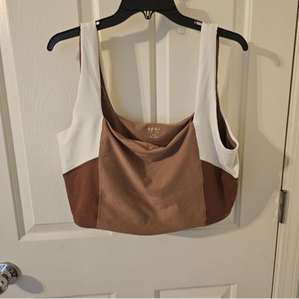 Abercrombie & Fitch Your Personal Best YPB Square Tank Crop Top Plus Size XXL